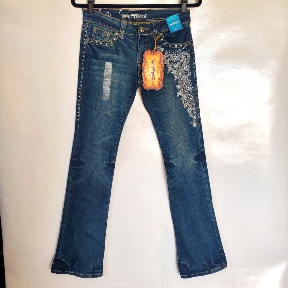NWT Trinity Ranch by Montana West | Western Bootcut Jeans Size 1